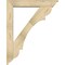 Ekena Millwork Olympic Traditional Rough Sawn Bracket w/ Offset Brace, Douglas Fir, 6"W x 32"D x 40"H BKT0604X32X40OLY01RDF - alternate 4